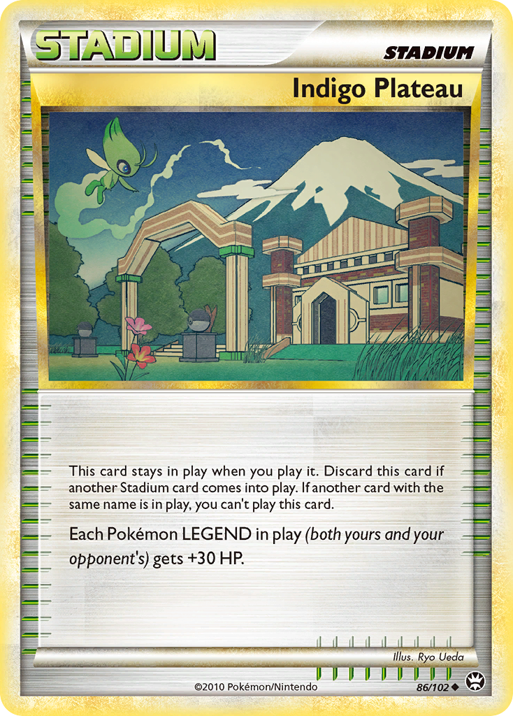 Indigo Plateau (86/102) [HeartGold & SoulSilver: Triumphant] | Anubis Games and Hobby