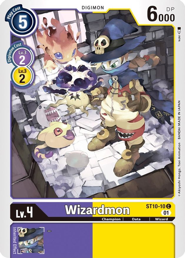 Wizardmon [ST10-10] [Starter Deck: Parallel World Tactician] | Anubis Games and Hobby