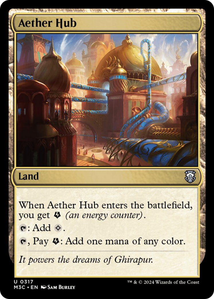 Aether Hub [Modern Horizons 3 Commander] | Anubis Games and Hobby