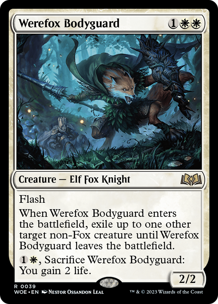 Werefox Bodyguard [Wilds of Eldraine] | Anubis Games and Hobby