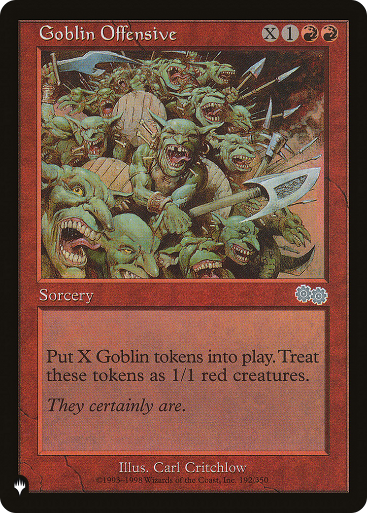 Goblin Offensive [The List Reprints] | Anubis Games and Hobby