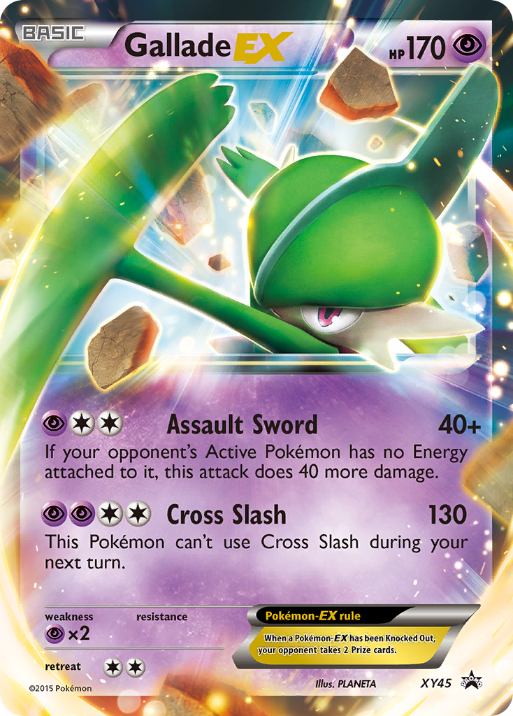 Gallade EX (XY45) [XY: Black Star Promos] | Anubis Games and Hobby