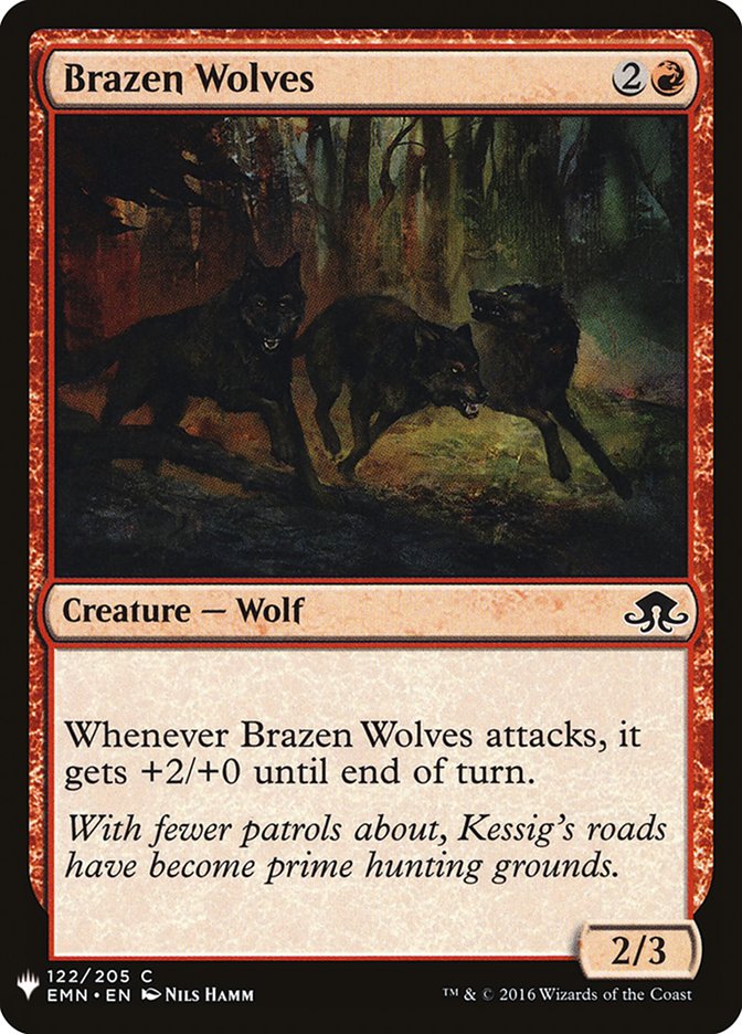 Brazen Wolves [Mystery Booster] | Anubis Games and Hobby