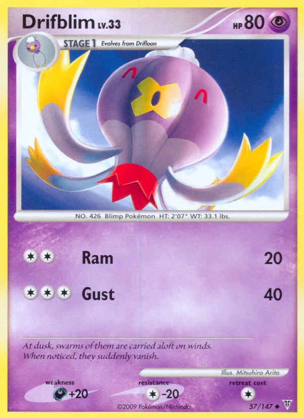 Drifblim (57/147) [Platinum: Supreme Victors] | Anubis Games and Hobby