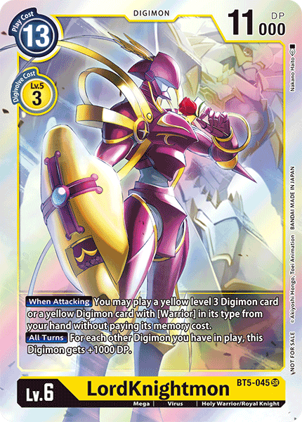 LordKnightmon [BT5-045] (Event Pack) [Battle of Omni Promos] | Anubis Games and Hobby