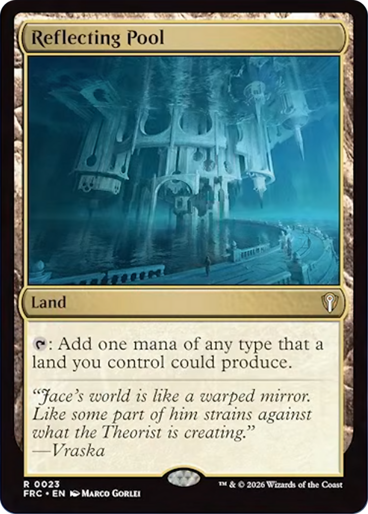 Reflecting Pool [Reality Fracture Commander] | Anubis Games and Hobby
