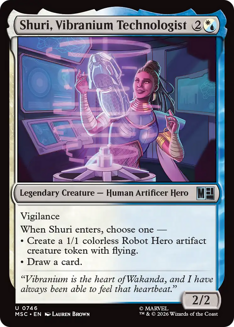Shuri, Vibranium Technologist [Marvel Super Heroes Commander] | Anubis Games and Hobby
