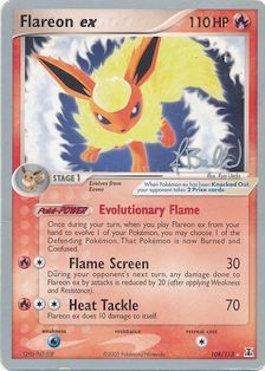 Flareon ex (108/113) (Eeveelutions - Jimmy Ballard) [World Championships 2006] | Anubis Games and Hobby