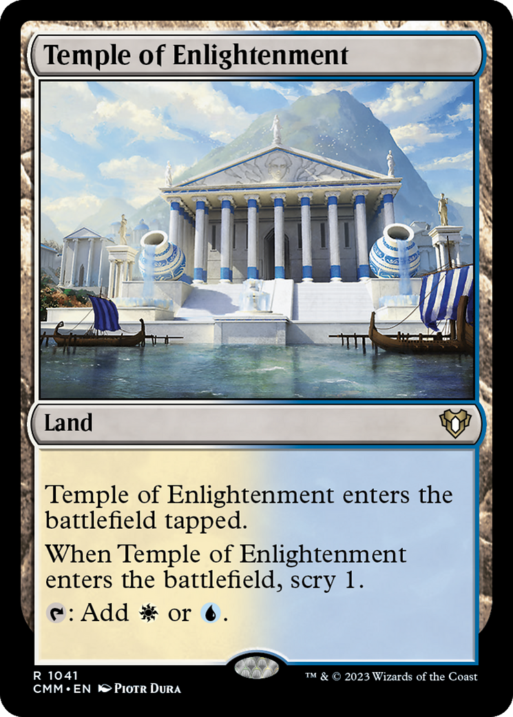 Temple of Enlightenment [Commander Masters] | Anubis Games and Hobby