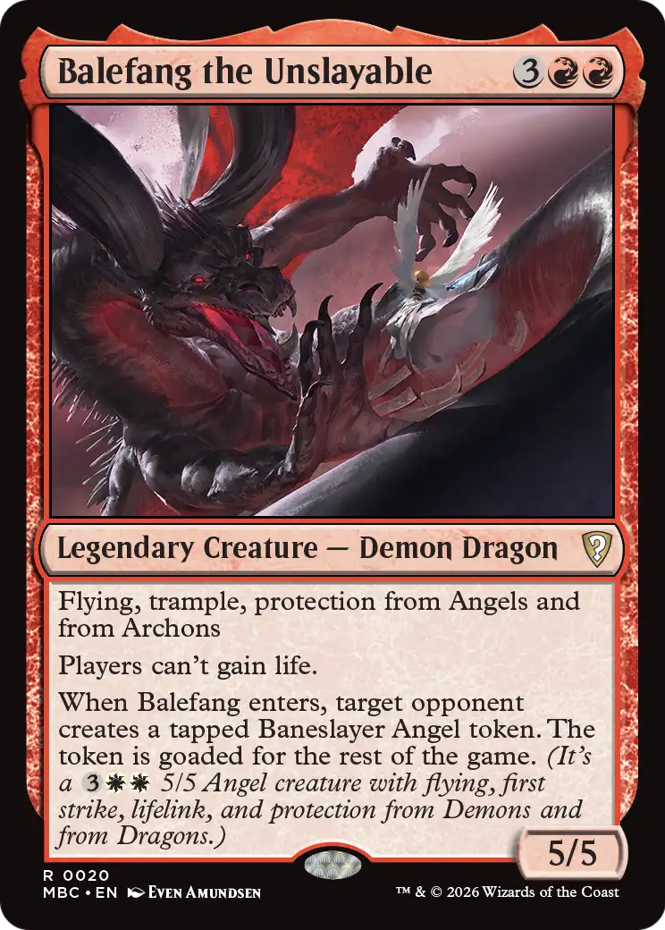 Balefang the Unslayable [Mystery Booster: Commander Edition] | Anubis Games and Hobby