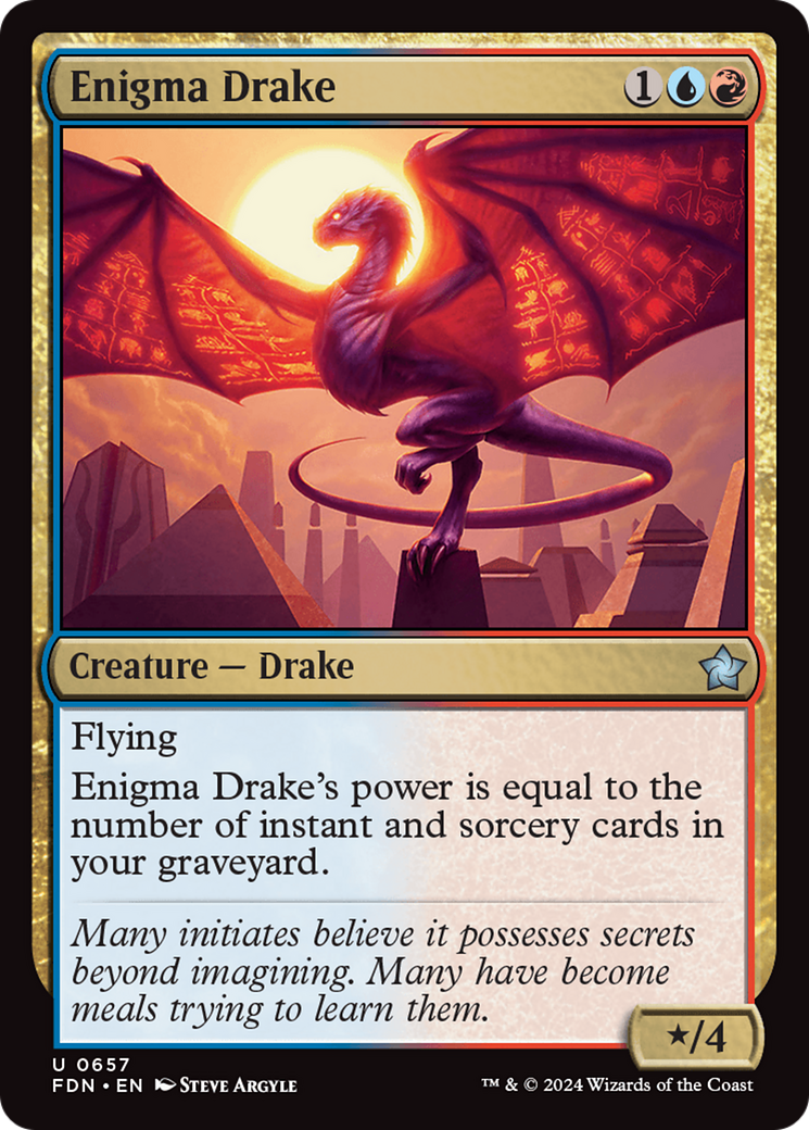 Enigma Drake [Foundations] | Anubis Games and Hobby