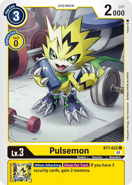 Pulsemon [BT7-032] [Next Adventure] | Anubis Games and Hobby