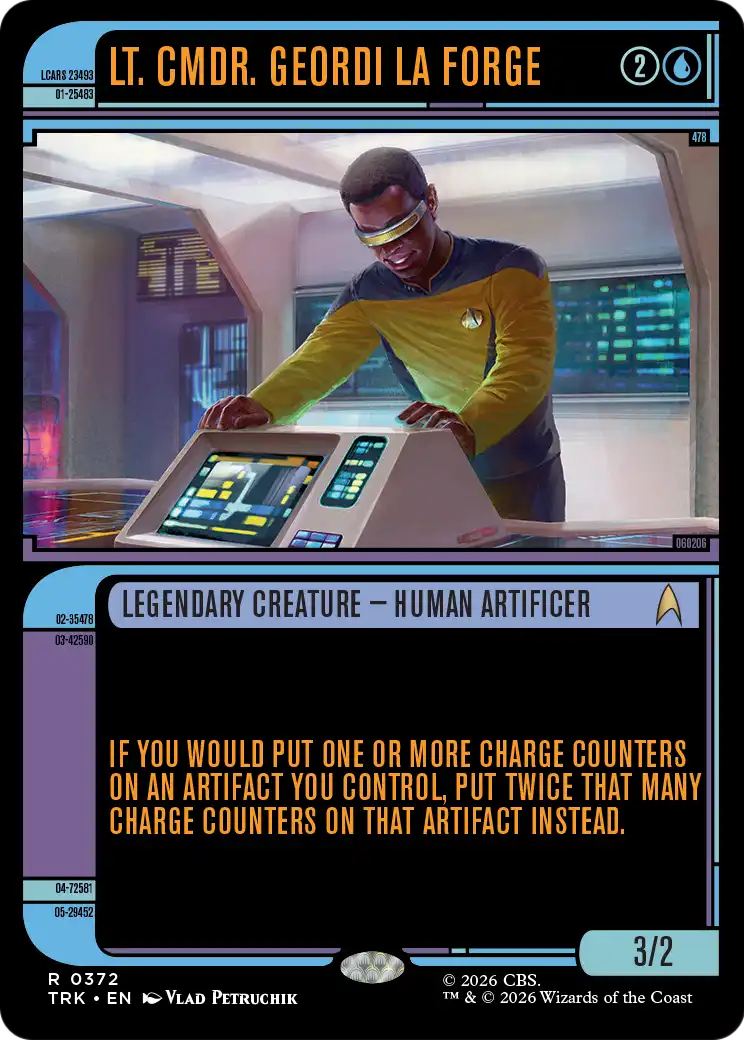 Lt. Cmdr. Geordi La Forge (Showcase) [Star Trek] | Anubis Games and Hobby