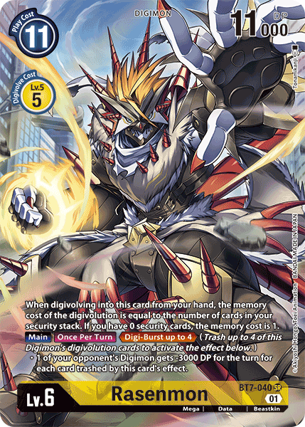 Rasenmon [BT7-040] (Alternate Art) [Next Adventure] | Anubis Games and Hobby