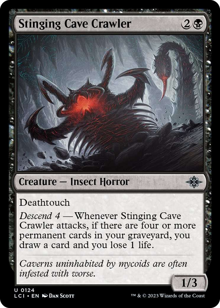 Stinging Cave Crawler [The Lost Caverns of Ixalan] | Anubis Games and Hobby