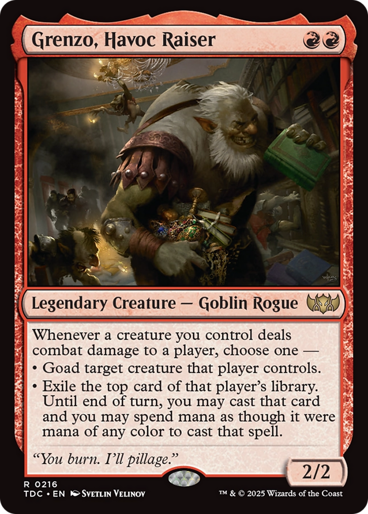 Grenzo, Havoc Raiser [Tarkir: Dragonstorm Commander] | Anubis Games and Hobby