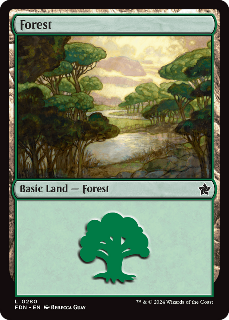 Forest (0280) [Foundations] | Anubis Games and Hobby