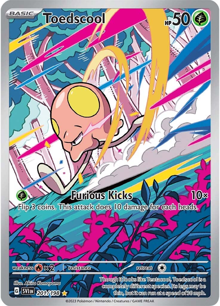 Toedscool (201/198) [Scarlet & Violet: Base Set] | Anubis Games and Hobby