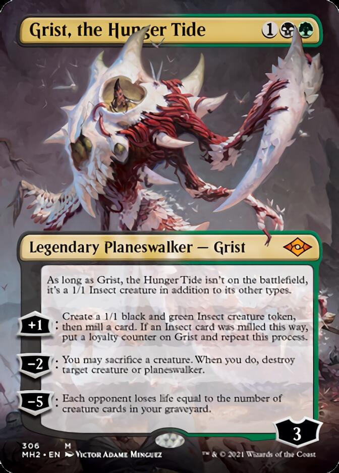 Grist, the Hunger Tide (Borderless) [Modern Horizons 2] | Anubis Games and Hobby