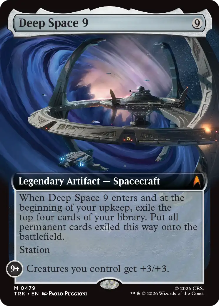 Deep Space 9 (Extended Art) [Star Trek] | Anubis Games and Hobby