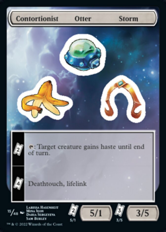 Contortionist Otter Storm [Unfinity Stickers] | Anubis Games and Hobby