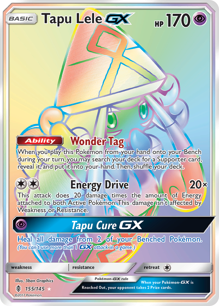 Tapu Lele GX (155/145) [Sun & Moon: Guardians Rising] | Anubis Games and Hobby