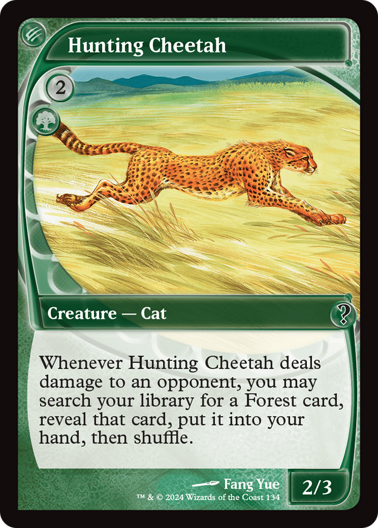 Hunting Cheetah (Future Sight) [Mystery Booster 2] | Anubis Games and Hobby