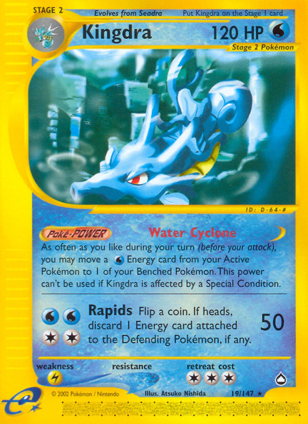 Kingdra (19/147) [Aquapolis] | Anubis Games and Hobby