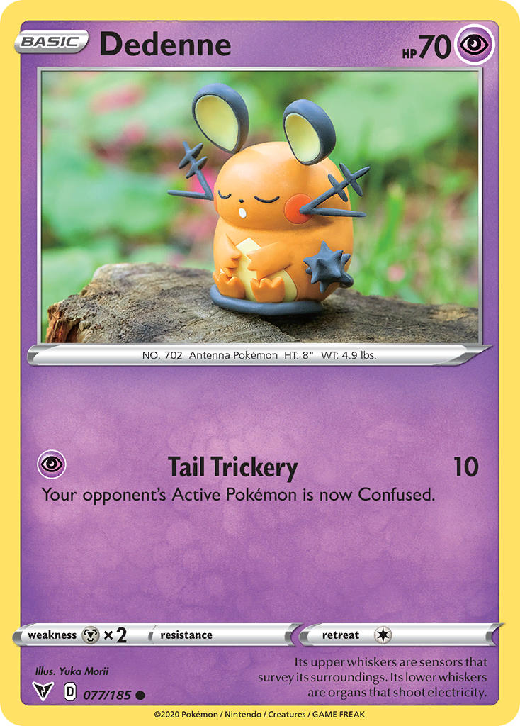 Dedenne (077/185) [Sword & Shield: Vivid Voltage] | Anubis Games and Hobby