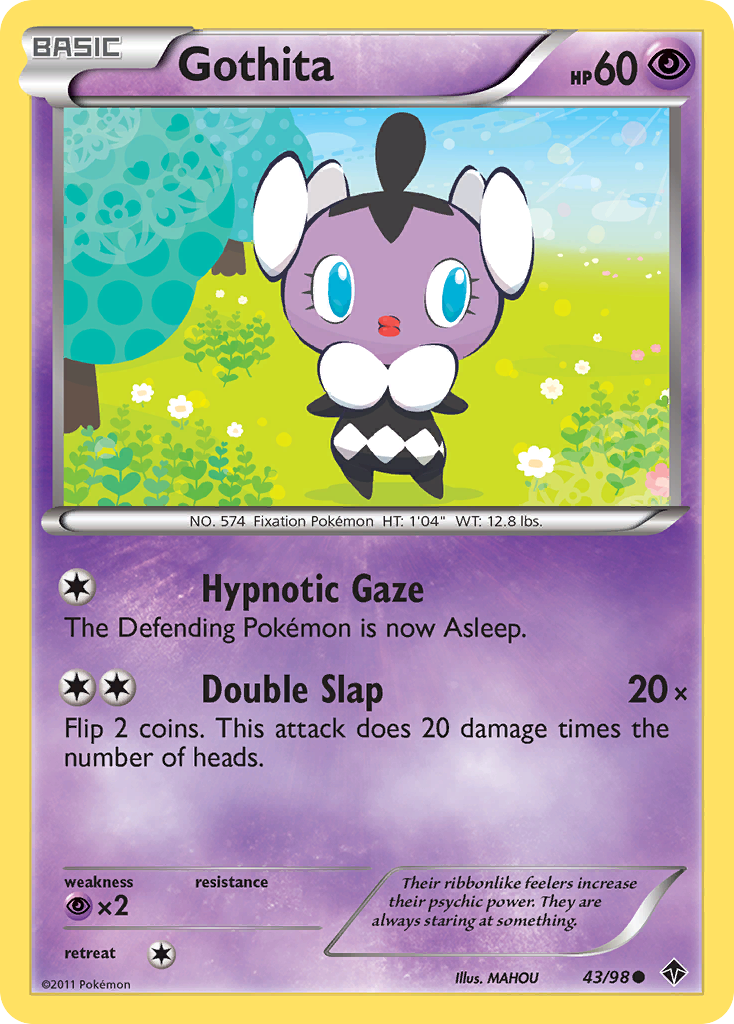 Gothita (43/98) [Black & White: Emerging Powers] | Anubis Games and Hobby