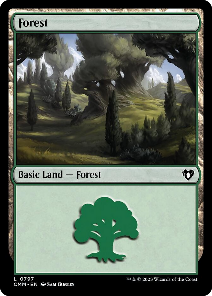 Forest (797) [Commander Masters] | Anubis Games and Hobby