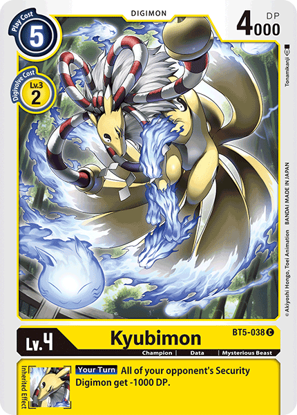 Kyubimon [BT5-038] [Battle of Omni] | Anubis Games and Hobby