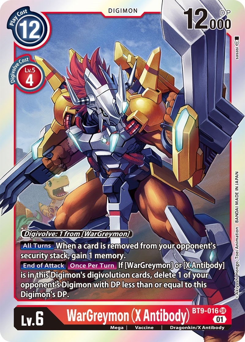 WarGreymon (X Antibody) [BT9-016] [X Record] | Anubis Games and Hobby