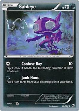 Sableye (62/108) (Darkrai Deck - Jason Klaczynski) [World Championships 2013] | Anubis Games and Hobby