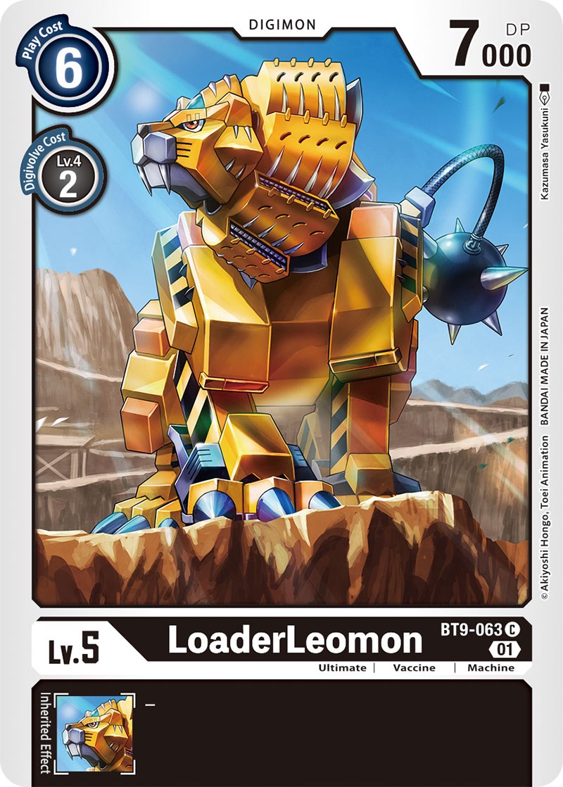 LoaderLeomon [BT9-063] [X Record] | Anubis Games and Hobby