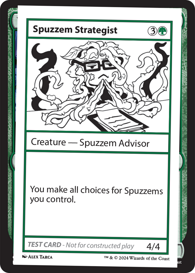 Spuzzem Strategist [Mystery Booster 2 Playtest Cards] | Anubis Games and Hobby