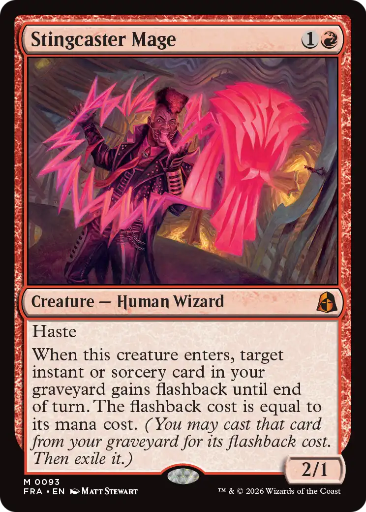 Stingcaster Mage [Reality Fracture] | Anubis Games and Hobby