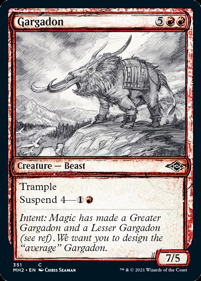 Gargadon (Sketch) [Modern Horizons 2] | Anubis Games and Hobby