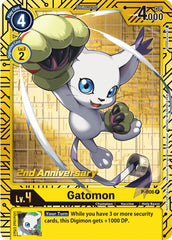 Gatomon [P-006] (2nd Anniversary Card Set) [Promotional Cards] | Anubis Games and Hobby