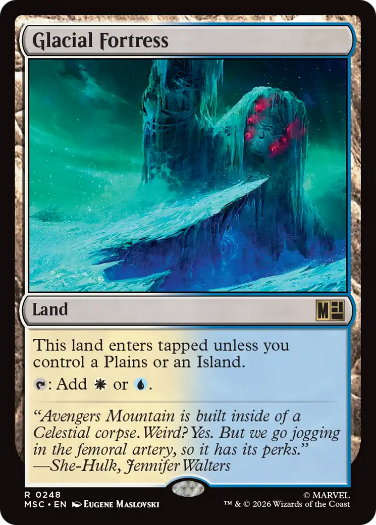 Glacial Fortress [Marvel Super Heroes Commander] | Anubis Games and Hobby