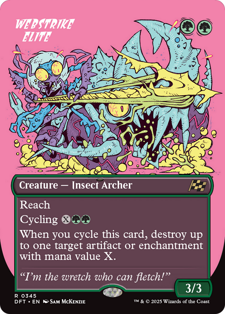 Webstrike Elite (Borderless) [Aetherdrift] | Anubis Games and Hobby