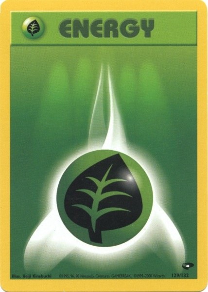 Grass Energy (129/132) [Gym Challenge Unlimited] | Anubis Games and Hobby