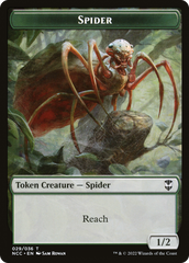 Treasure // Spider Double-Sided Token [The List] | Anubis Games and Hobby