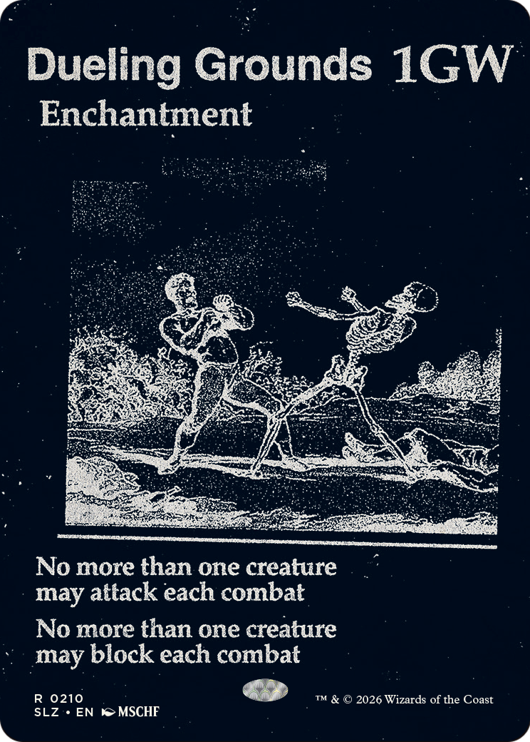 Dueling Grounds (0210) [Secret Lair x MSCHF: The Zeta Set] | Anubis Games and Hobby