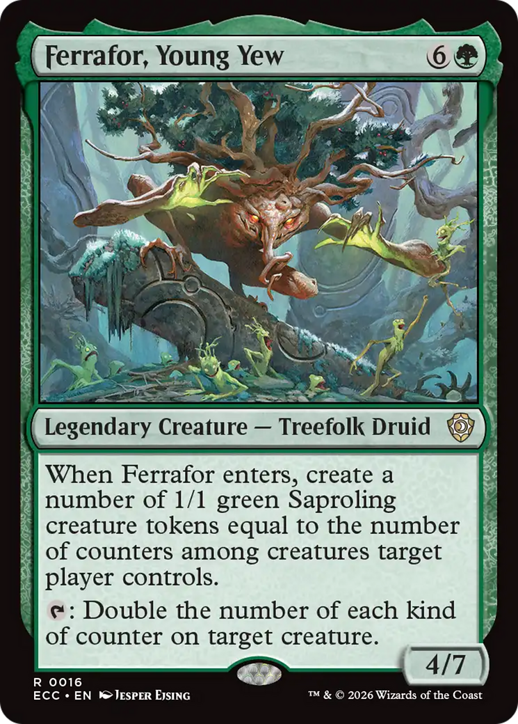 Ferrafor, Young Yew [Lorwyn Eclipsed Commander] | Anubis Games and Hobby