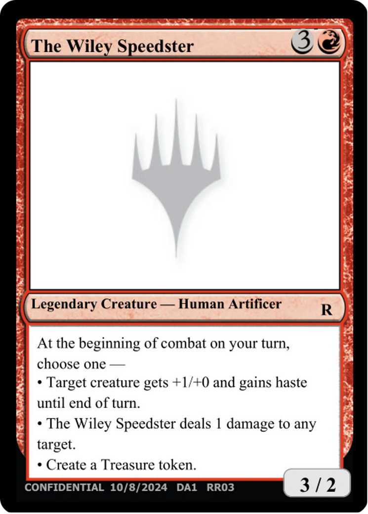 The Wiley Speedster [Unknown Event] | Anubis Games and Hobby
