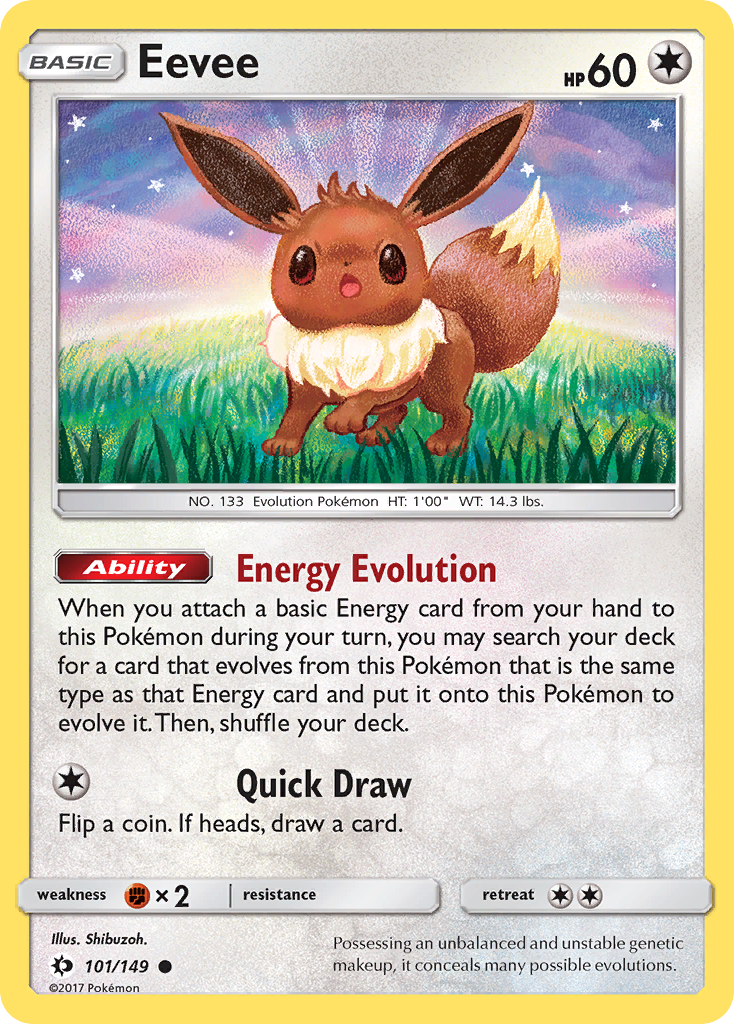 Eevee (101/149) [Sun & Moon: Base Set] | Anubis Games and Hobby