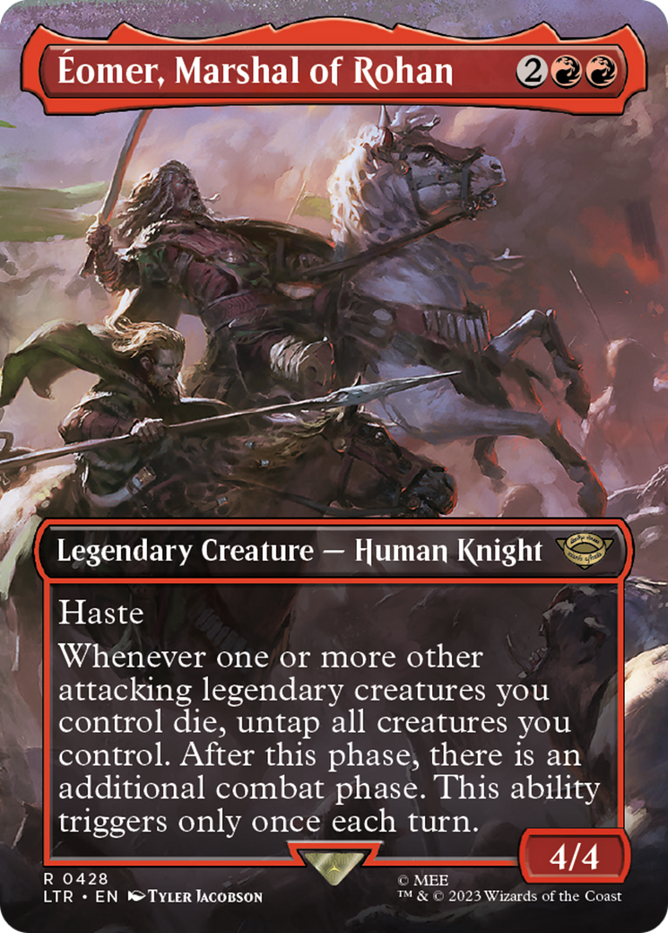 Eomer, Marshal of Rohan (Borderless Alternate Art) [The Lord of the Rings: Tales of Middle-Earth] | Anubis Games and Hobby