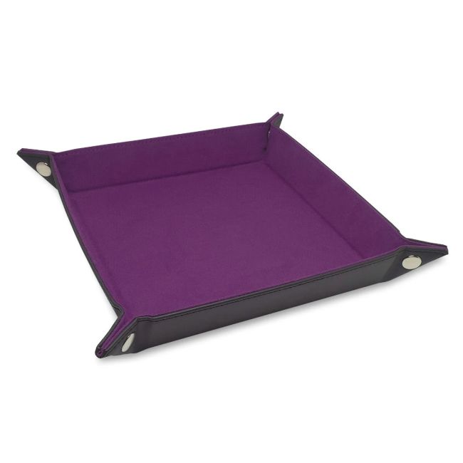 Square Dice Tray LX - Plum | Anubis Games and Hobby