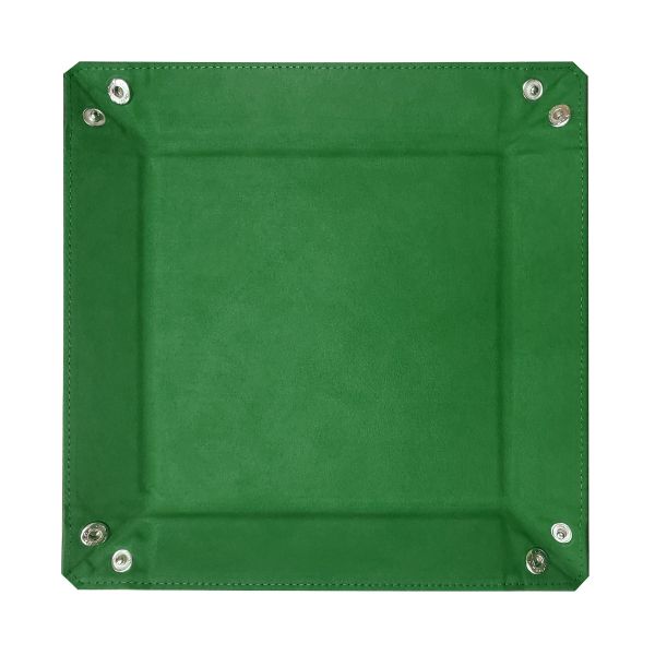 Square Dice Tray LX - Green | Anubis Games and Hobby